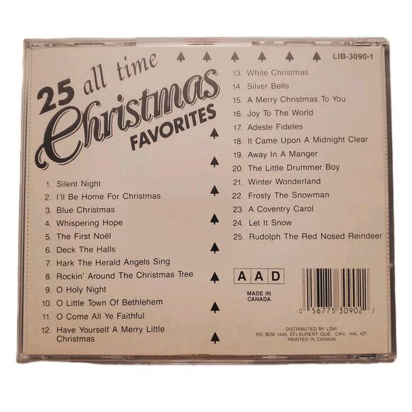 25 All Time Christmas Songs Favorites Album CD Starlite Pop Orchestra Music - Picture 2 of 4